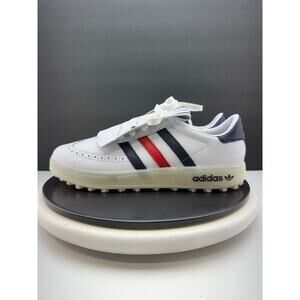 adidas Originals Coursecup Spikeless Golf Shoes Mens Size 10 White blue IH2266